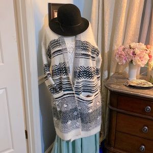 Maurice’s winter cardigan